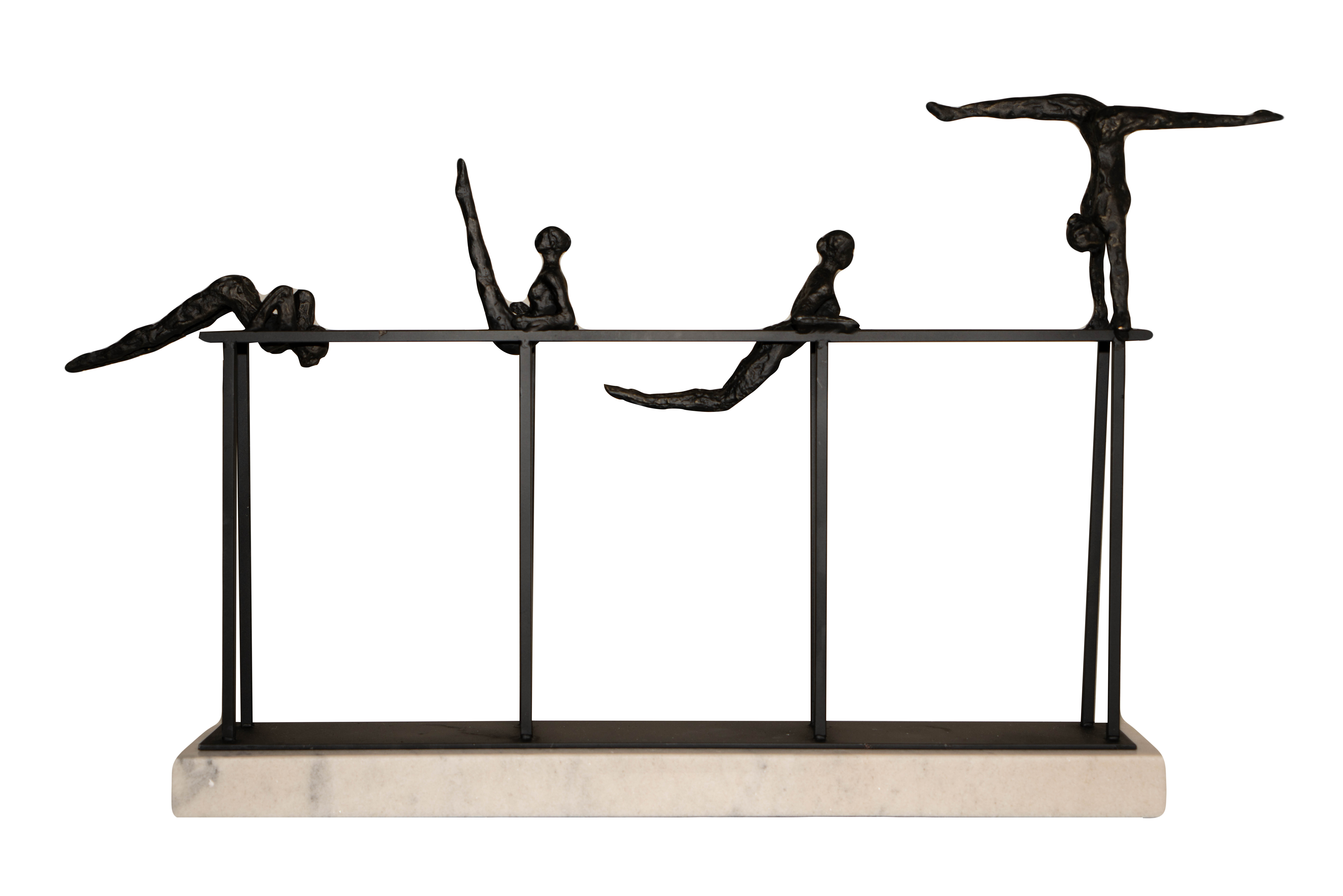 Gymnast Decorative with Stand