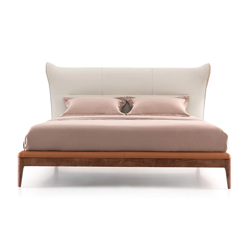 Kevin King Size Bed - Beige/Tan 180*200