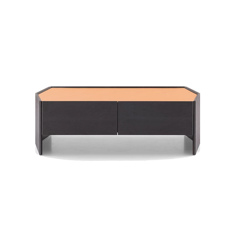 Kipton Coffee Table - Black/Tan