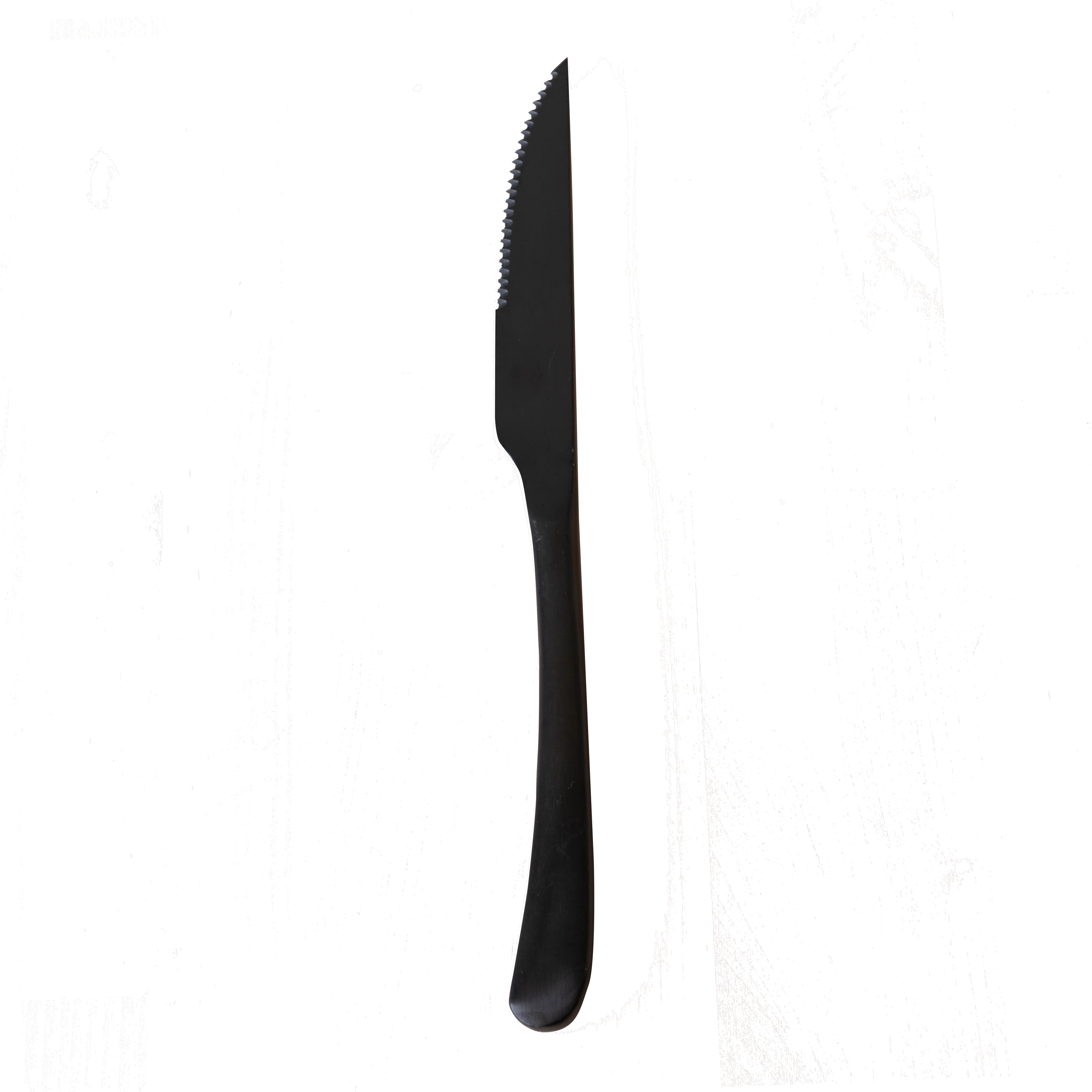 Steak Knife-Black