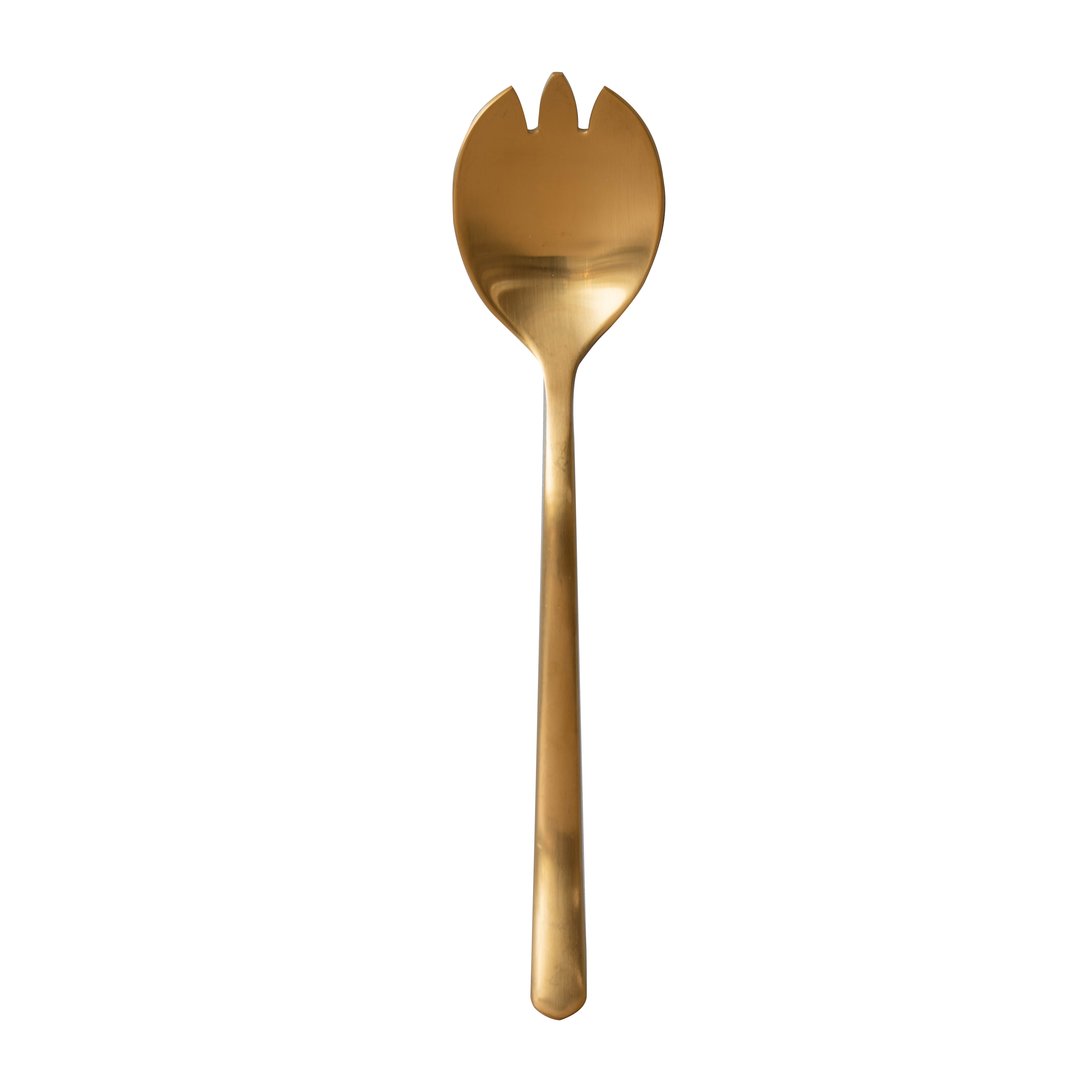 Salad Serving Fork - Gold
