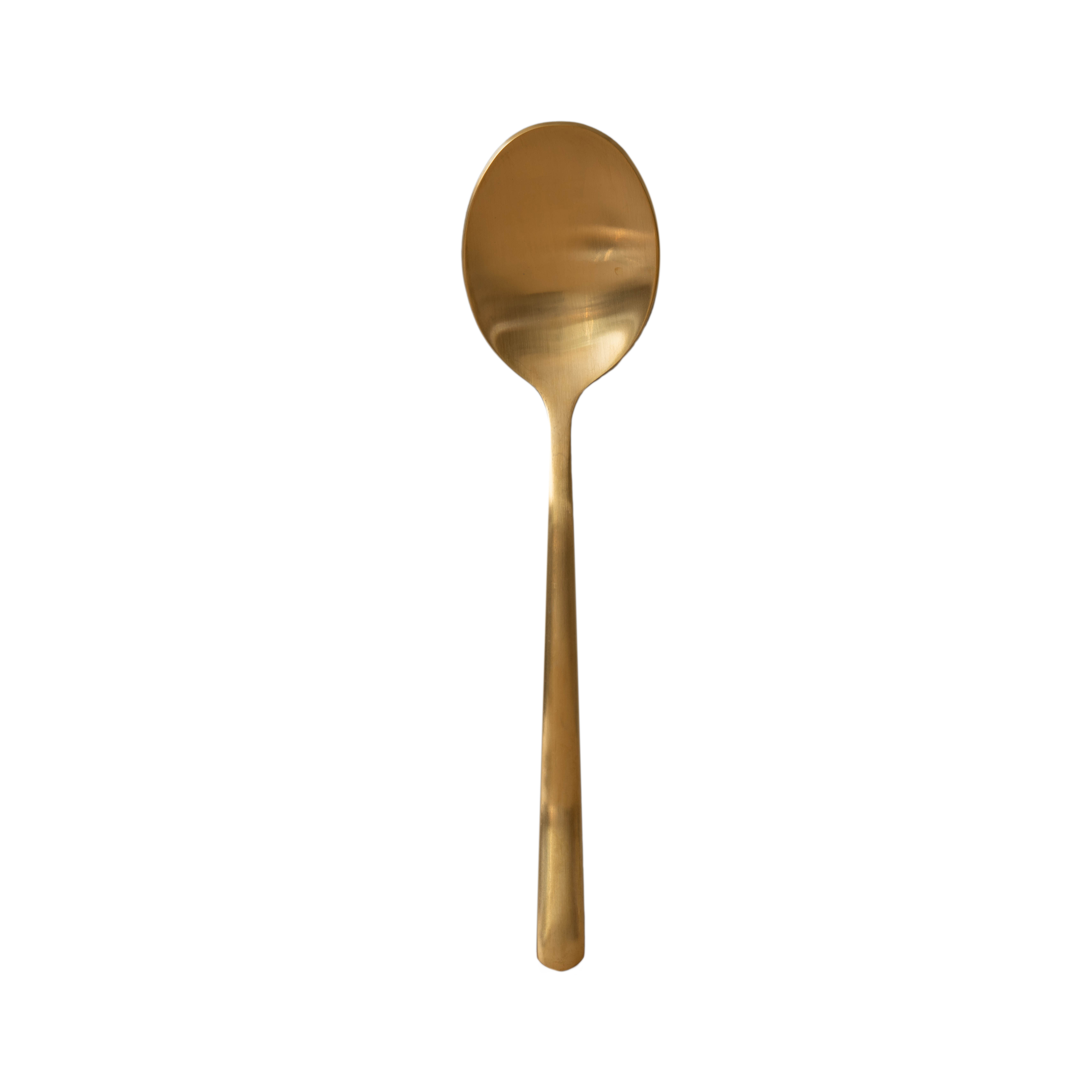 Salad Serving Spoon-Gold