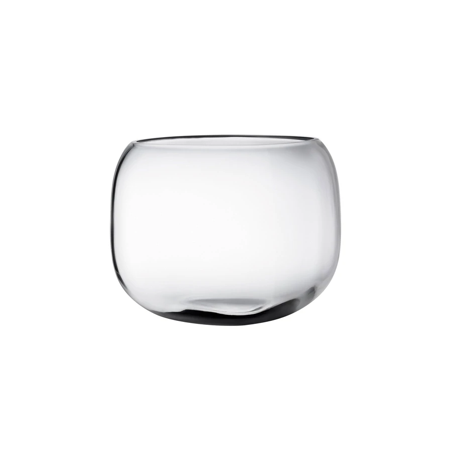 Mono Box 185mm Vase Medium - Clear