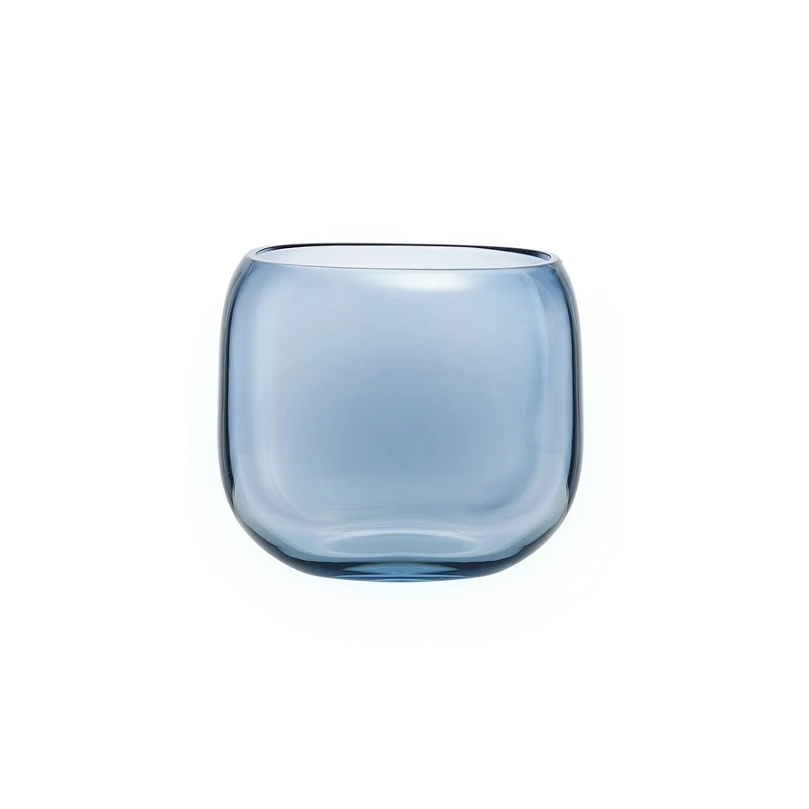 Mono Box 185mm Vase Medium-Steel Blue