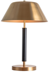 Draco Brass Dome Table Lamp