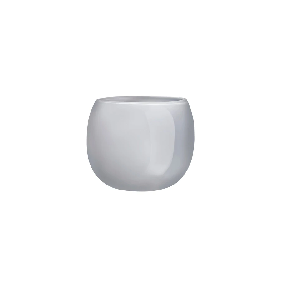 Mono Box 155mm Vase Sml-Opal Grey