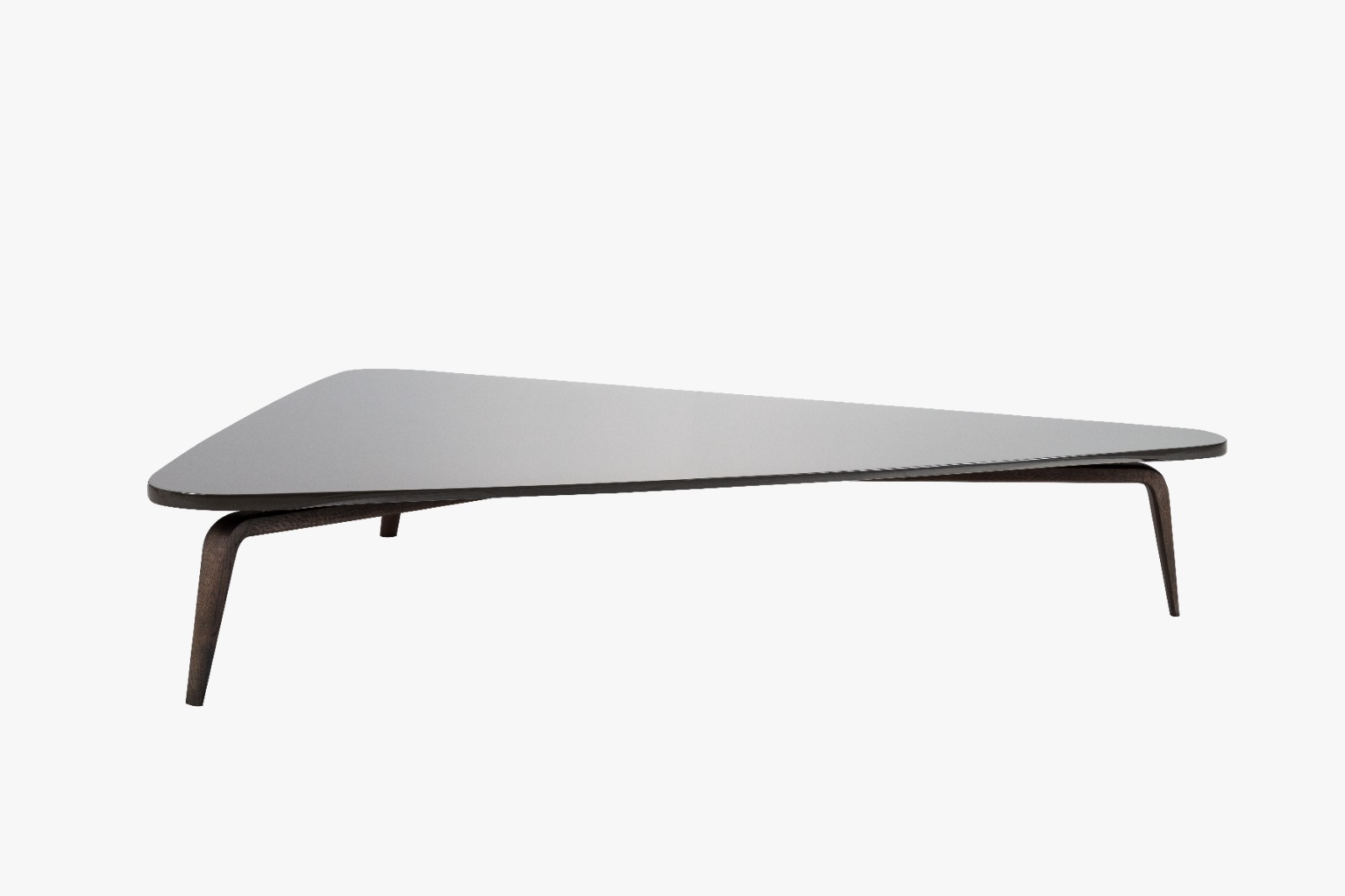 Valencia Triangle Coffee Table-Dark Grey
