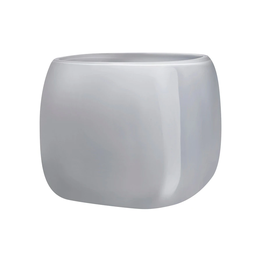 Mono Box 250mm Vase Extra Large-Opal Grey