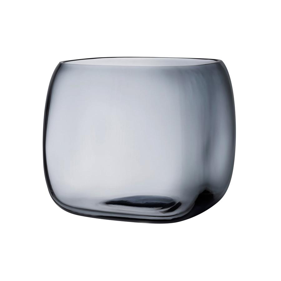 Mono Box 250mm Vase Extra Large-Steel Blue